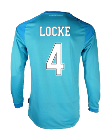 Hearts 2020-21 GK Home Long Sleeve Shirt (L) (LOCKE 4) (Excellent)
