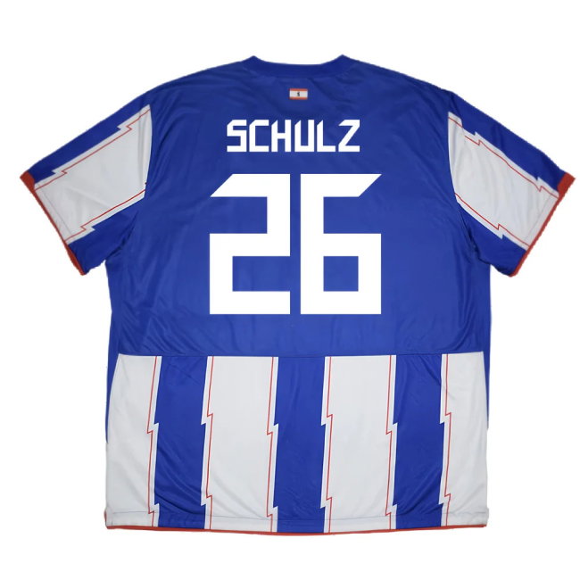Hertha Berlin 2010-11 Home Shirt (S) (Excellent) (Schulz 26)