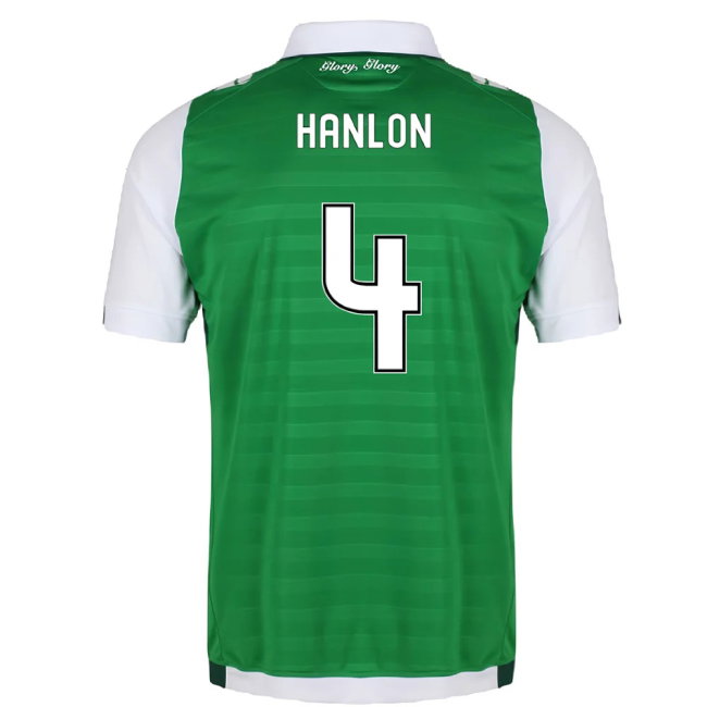 Hibernian 2017-18 Home Shirt (Excellent) (Hanlon 4)