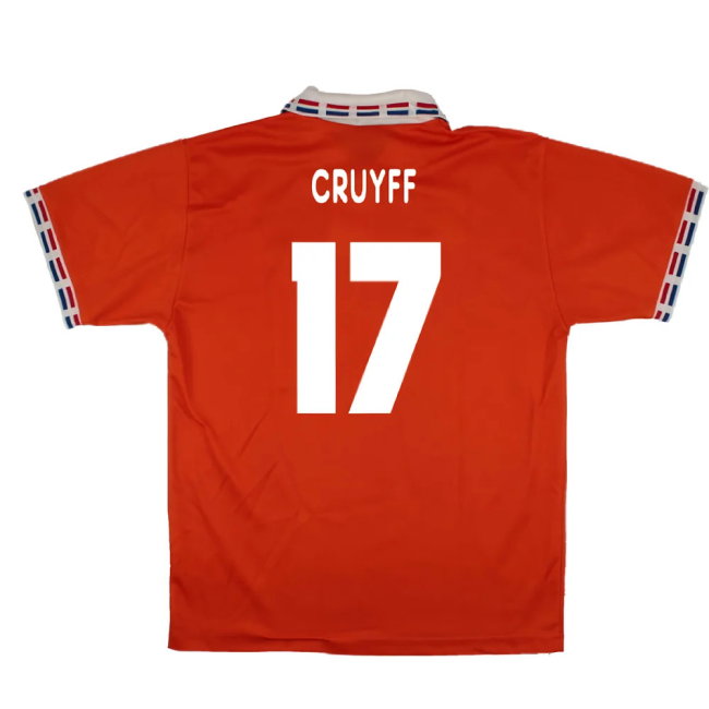 Holland 1996-97 Home Shirt (M) (Very Good) (Cruyff 17)