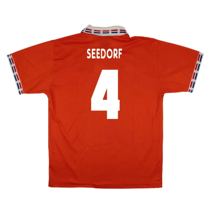 Holland 1996-97 Home Shirt (M) (Very Good) (SEEDORF 4)