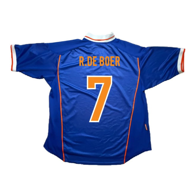 Holland 1998-00 Away (S) (Excellent) (R.De Boer 7)