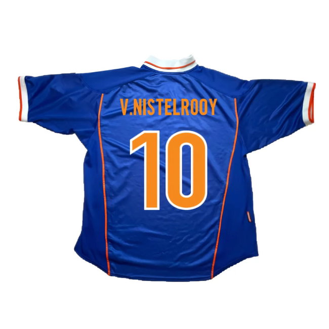 Holland 1998-00 Away (S) (Excellent) (V.Nistelrooy 10)