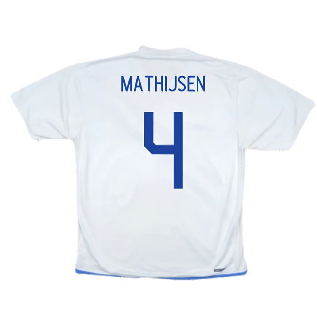 Holland 2006-08 Away Shirt ((Very Good) S) (Mathijsen 4)