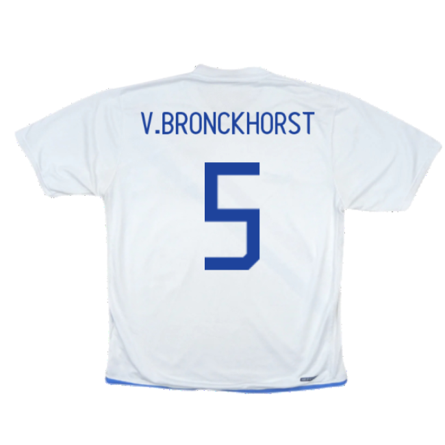 Holland 2006-08 Away Shirt ((Very Good) S) (V.Bronckhorst 5)