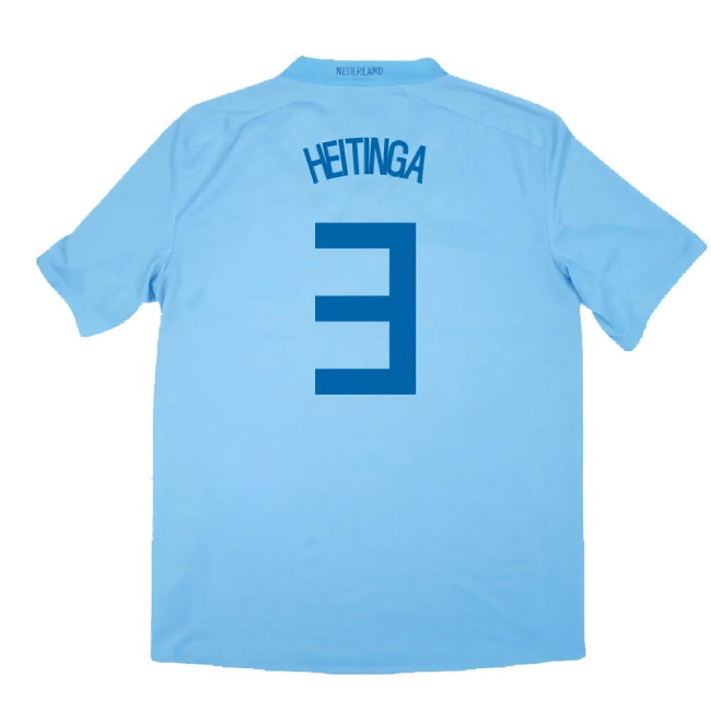 Holland 2008-10 Away Shirt (Excellent) (Heitinga 3)