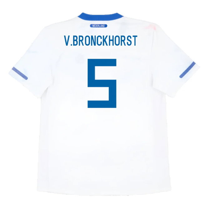 Holland 2010-12 Away Shirt (S) (Very Good) (V.Bronckhorst 5)