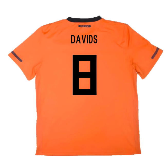 Holland 2010-11 Home Shirt (3xl) ((Very Good) 3XL) (Davids 8)