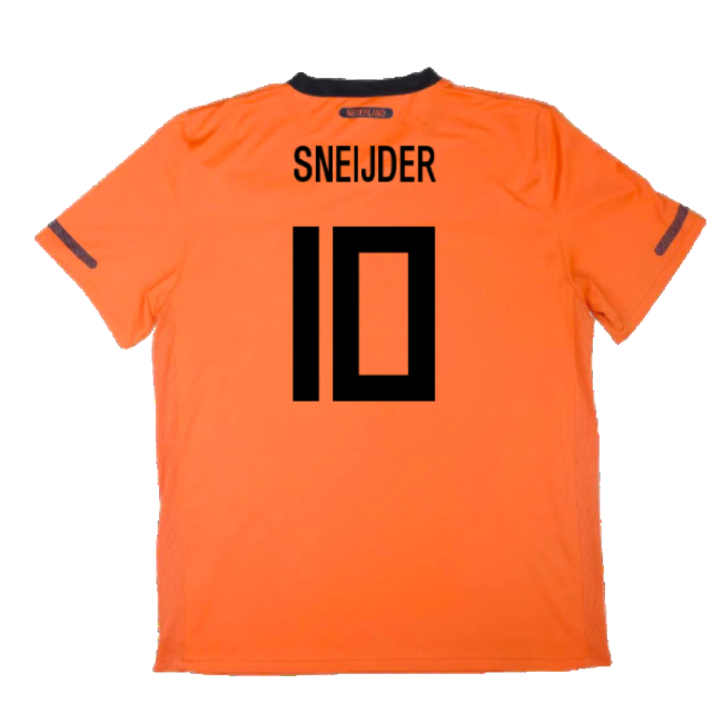 Holland 2010-11 Home Shirt ((Excellent) S) (Sneijder 10)