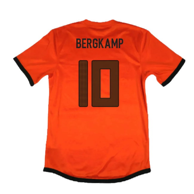 Holland 2012-14 Home Shirt (M) (Mint) (Bergkamp 10)