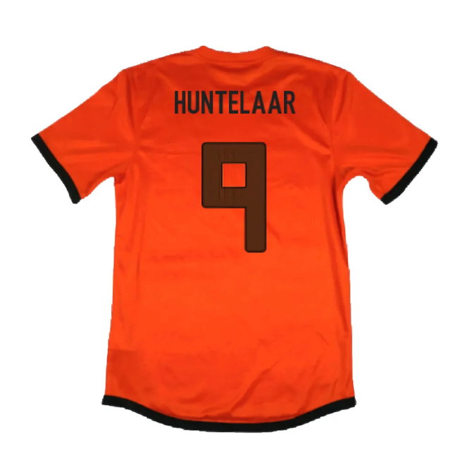 Holland 2012-14 Home Shirt (M) (Mint) (Huntelaar 9)