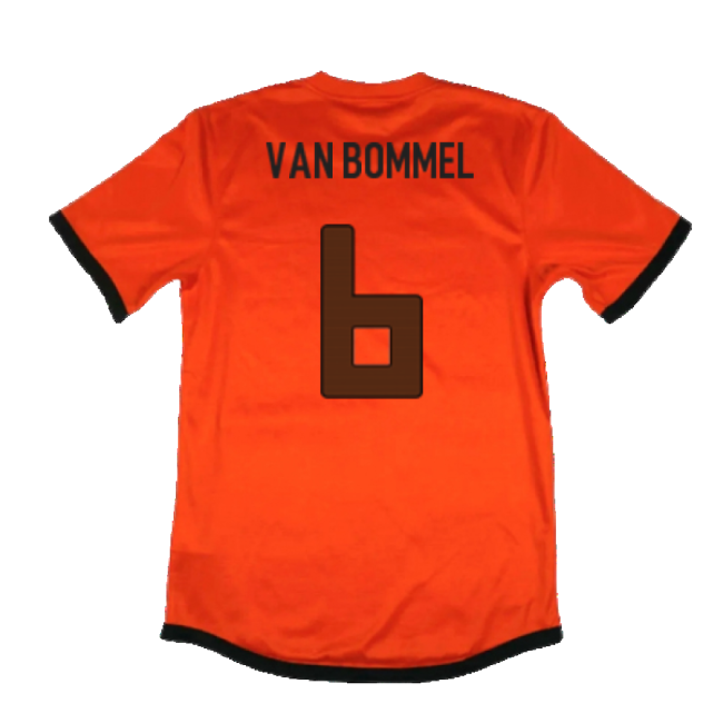 Holland 2012-13 Home Shirt ((Very Good) S) (Van Bommel 6)