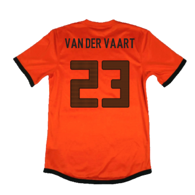 Holland 2012-13 Home Shirt ((Very Good) S) (Van Der Vaart 23)