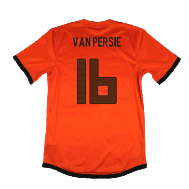 Holland 2012-13 Home Shirt ((Very Good) S) (Van Persie 16)