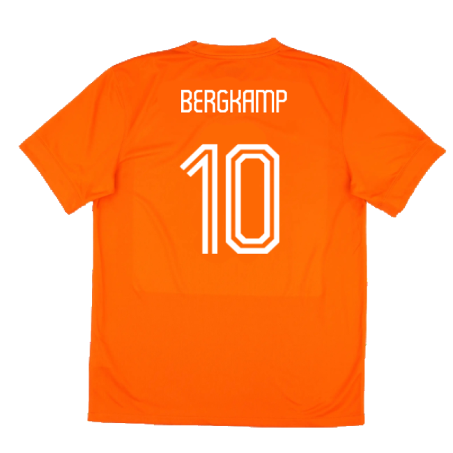 Holland 2014-15 Home Shirt (Good) (Bergkamp 10)