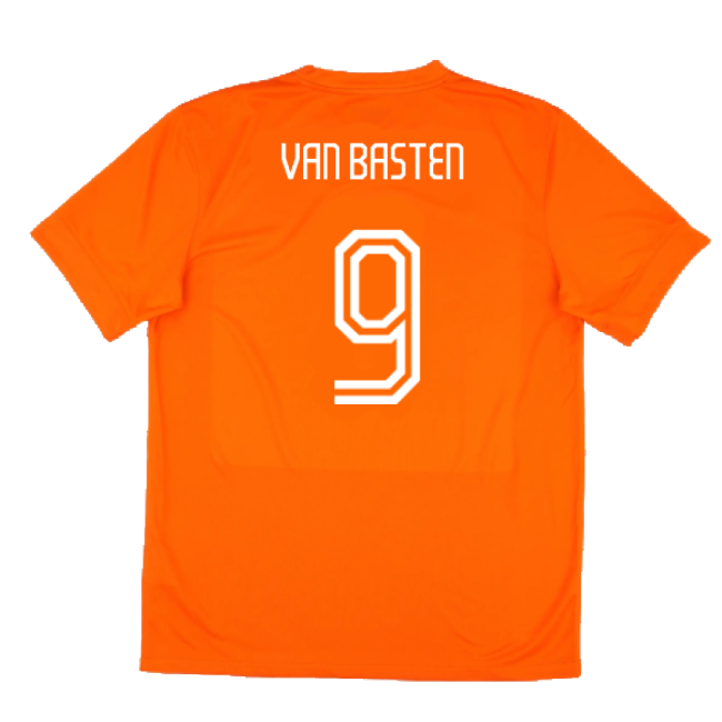 Holland 2014-15 Home Shirt (Good) (Van Basten 9)