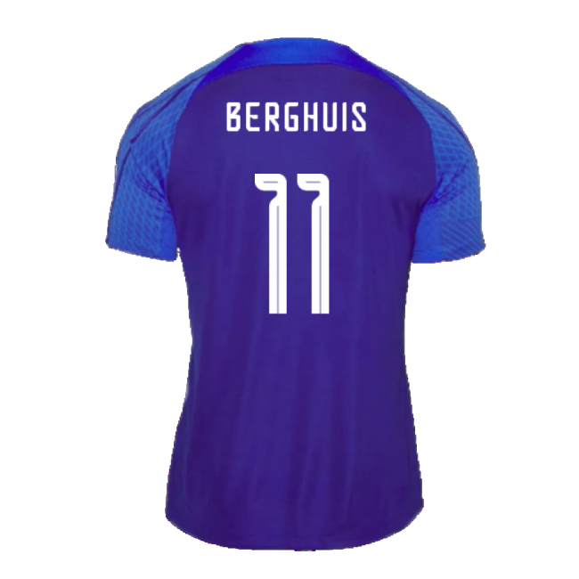 Holland 2022-23 Nike Training Shirt (L) (BERGHUIS 11) (Excellent)