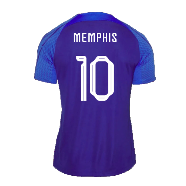 Holland 2022-23 Nike Training Shirt (L) (MEMPHIS 10) (Excellent)