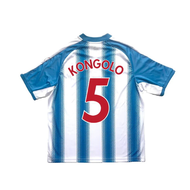 Huddersfield 2017-18 Home Shirt (2XL) (Mint) (Kongolo 5)
