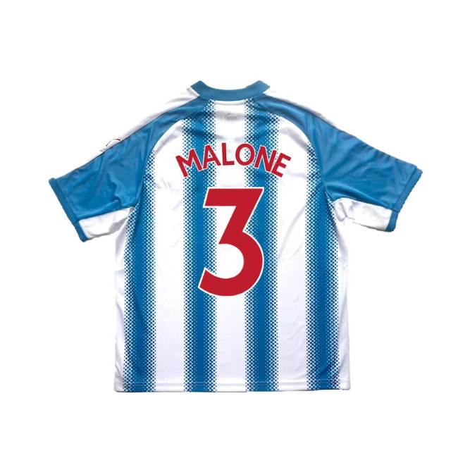 Huddersfield 2017-18 Home Shirt (Mint) (Malone 3)