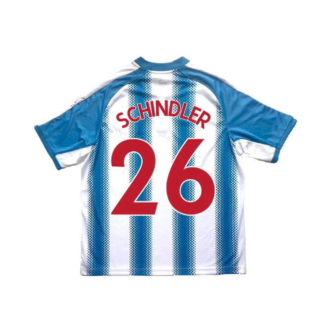 Huddersfield 2017-18 Home Shirt (Mint) (Schindler 26)