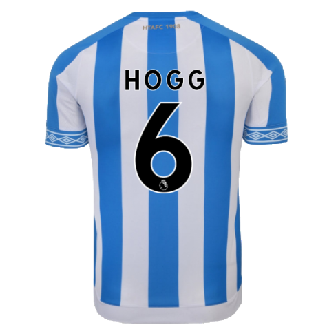Huddersfield 2018-19 Home Shirt ((Excellent) M) (Hogg 6)