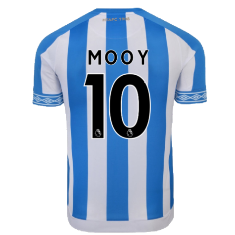 Huddersfield 2018-19 Home Shirt ((Excellent) M) (Mooy 10)