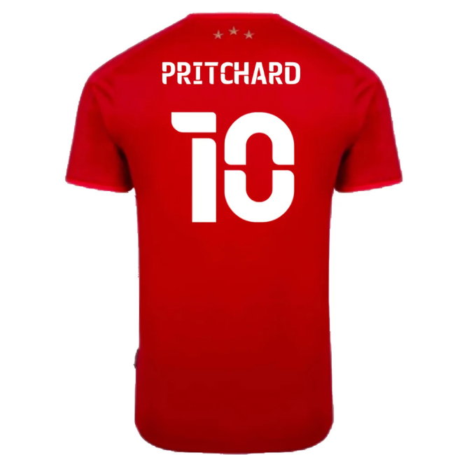 Huddersfield 2020-21 Away Shirt (XXL) (Mint) (Pritchard 10)