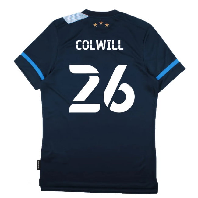 Huddersfield 2021-22 Away Shirt (Sponsorless) (S) (COLWILL 26) (Excellent)