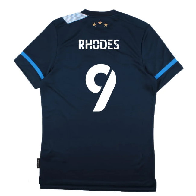 Huddersfield 2021-22 Away Shirt (Sponsorless) (S) (RHODES 9) (Excellent)
