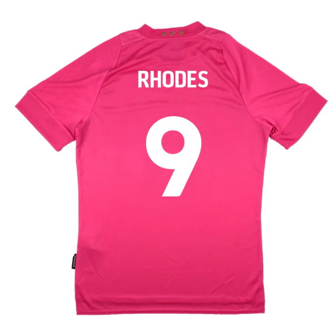 Huddersfield Town 2022-23 Third Shirt (Sponsorless) (L) (RHODES 9) (Mint)