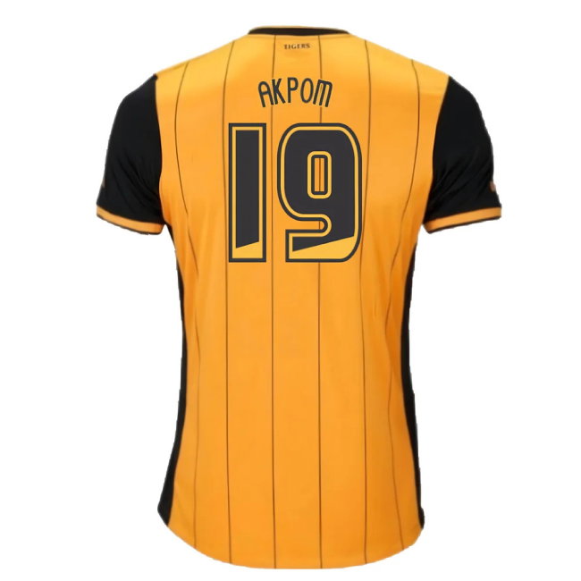 Hull City 2015-16 Home Shirt (2XL) (Excellent) (Akpom 19)