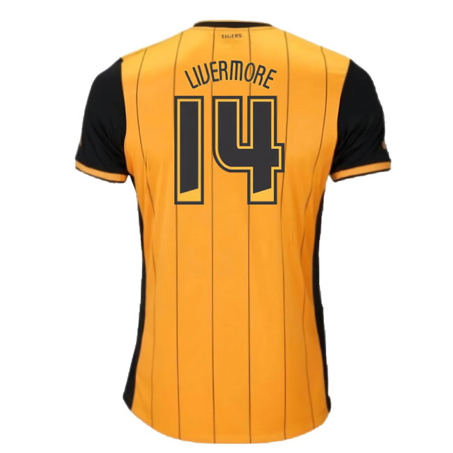 Hull City 2015-16 Home Shirt (2XL) (Excellent) (Livermore 14)