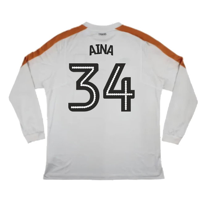Hull City 2017-18 Long Sleeve Away Shirt (XXL) (Excellent) (Aina 34)