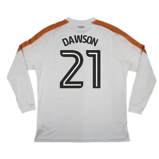 Hull City 2017-18 Long Sleeve Away Shirt (XXL) (Excellent) (Dawson 21)