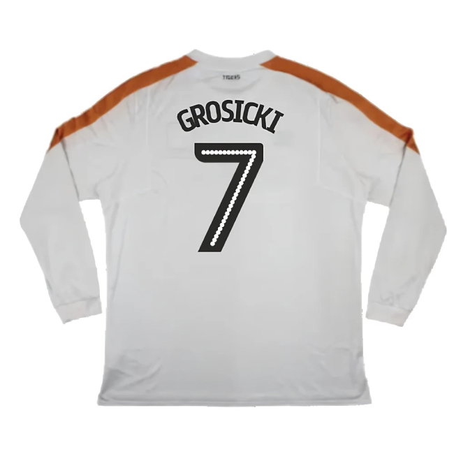 Hull City 2017-18 Long Sleeve Away Shirt (XXL) (Excellent) (Grosicki 7)