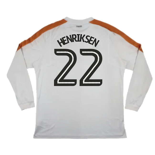 Hull City 2017-18 Long Sleeve Away Shirt (XXL) (Excellent) (Henriksen 22)
