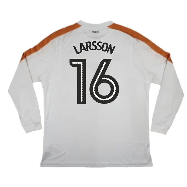 Hull City 2017-18 Long Sleeve Away Shirt (XXL) (Excellent) (Larsson 16)