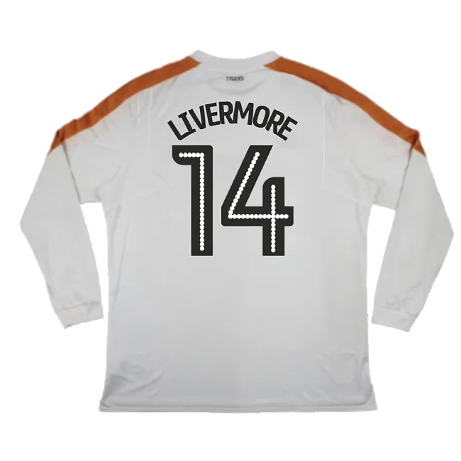 Hull City 2017-18 Long Sleeve Away Shirt (XXL) (Excellent) (Livermore 14)