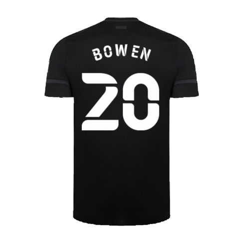 Hull City 2021-22 Away Shirt (Sponsorless) (XXL) (Bowen 20) (Mint)