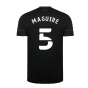 Hull City 2021-22 Away Shirt (Sponsorless) (XL) (Maguire 5) (Mint)