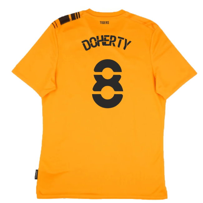 Hull City 2021-22 Home Shirt (Sponsorless) (3XL) (Excellent) (Doherty 8)