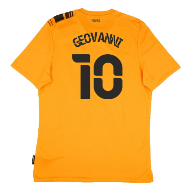 Hull City 2021-22 Home Shirt (Sponsorless) (M) (Excellent) (Geovanni 10)