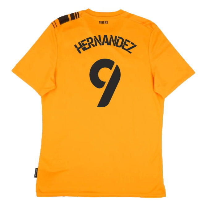 Hull City 2021-22 Home Shirt (Sponsorless) (M) (Excellent) (Hernandez 9)