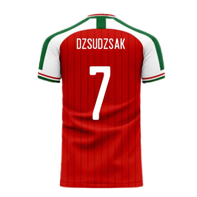 Hungary 2025-2026 Home Concept Football Kit (Libero) (DZSUDZSAK 7)