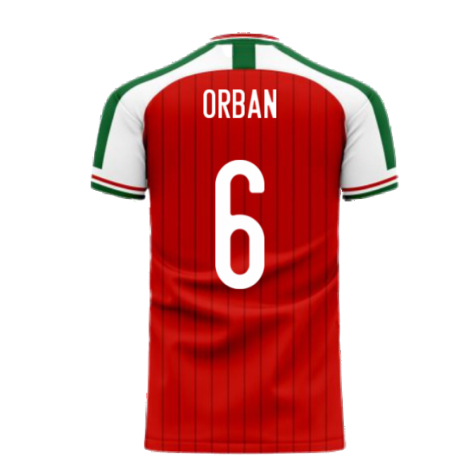 Hungary 2023-2024 Home Concept Football Kit (Libero) (ORBAN 6)