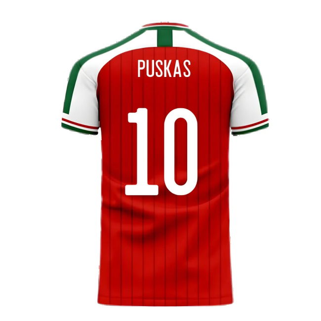Hungary 2025-2026 Home Concept Football Kit (Libero) (PUSKAS 10)