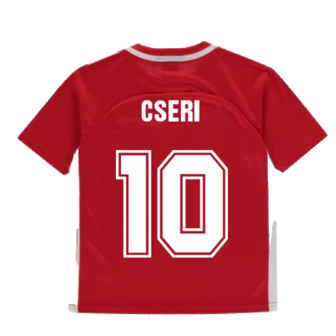 Hungary 2021 Polyester T-Shirt (Red) - Kids (Cseri 10)