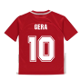 Hungary 2021 Polyester T-Shirt (Red) - Kids (GERA 10)