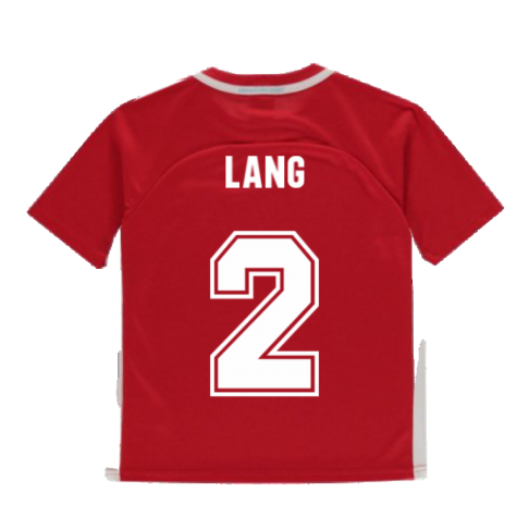 Hungary 2021 Polyester T-Shirt (Red) - Kids (Lang 2)
